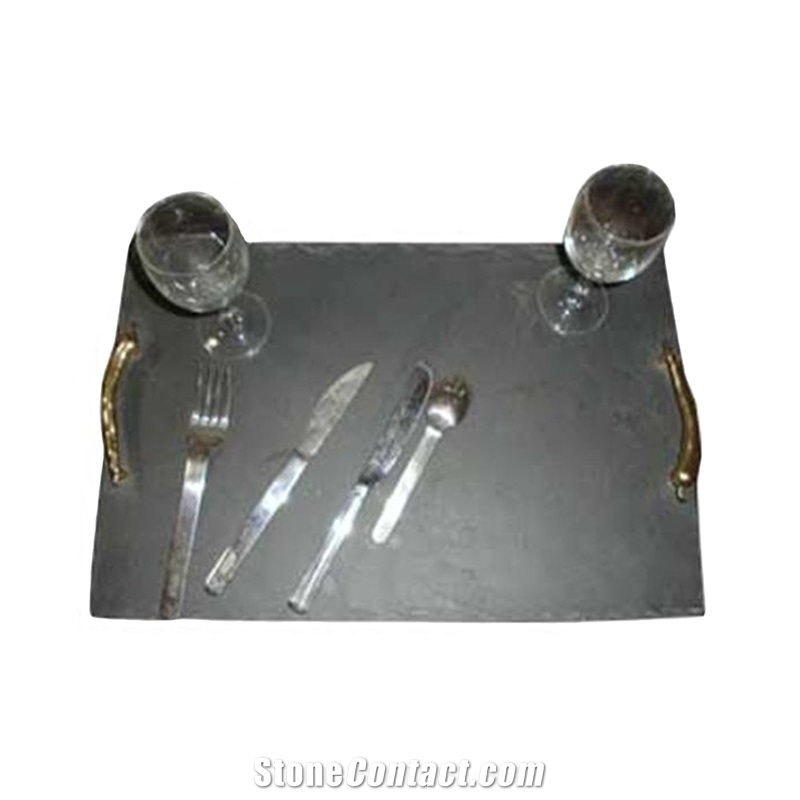 Cheese Board Set Stone Slate Plates Home Decor Products