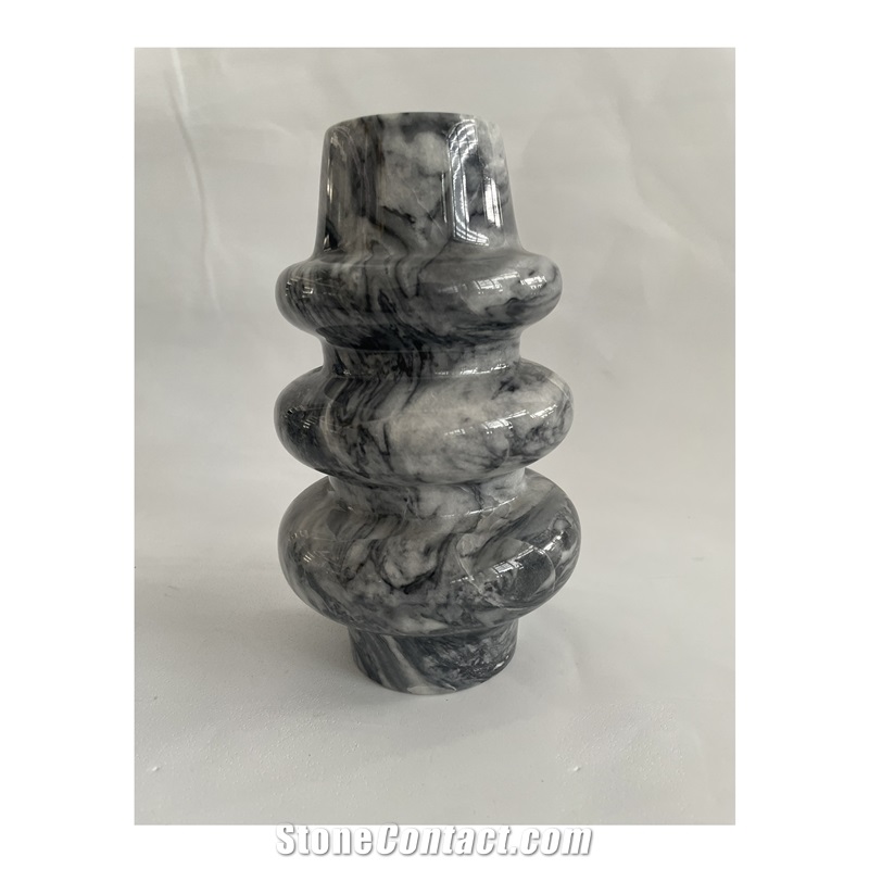 Elegant Black Marble Stone Ornament Home Decor Products