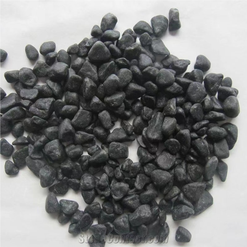 Lower Price  Blue Marble Tumled Crushed Chips Stone For Sale