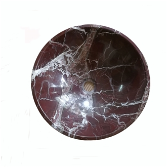Natural Marble Stone Bathroom Carved Marble Wash Sink
