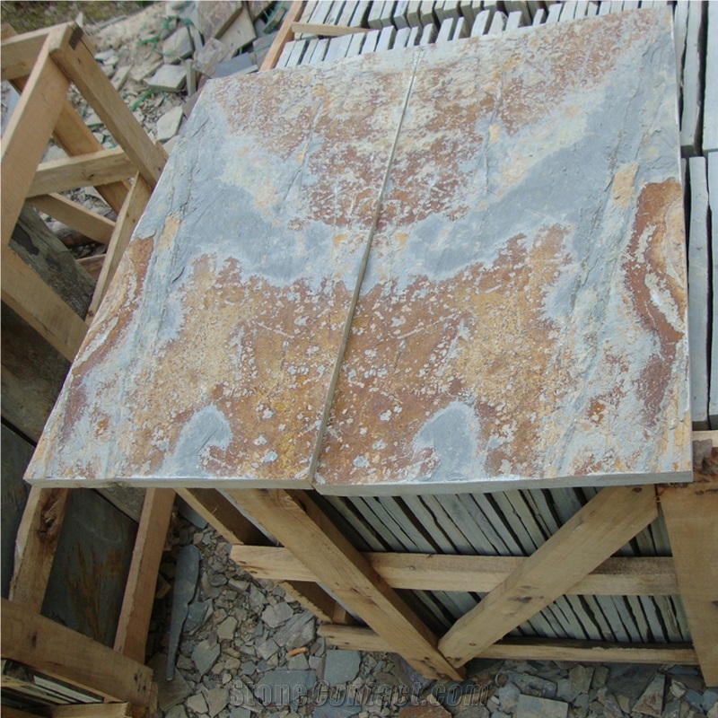 Natural Stone Slate Floor Tiles