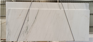 Bianco Emerald No401 Marble Slabs, Polished Finish