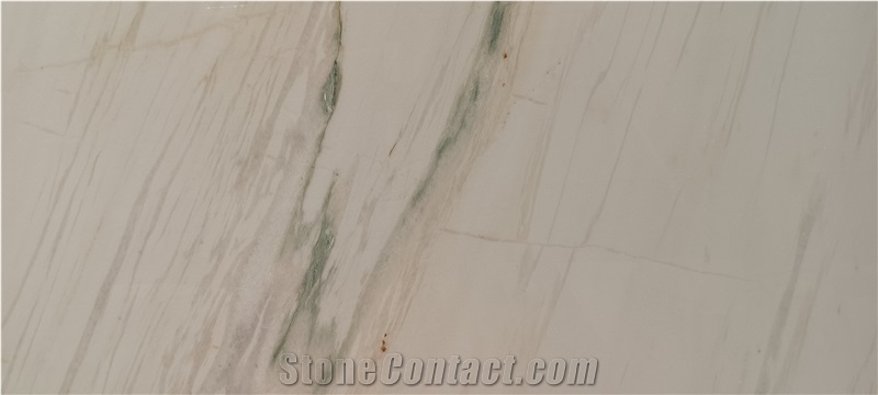 Bianco Emerald No401 Marble Slabs, Polished Finish