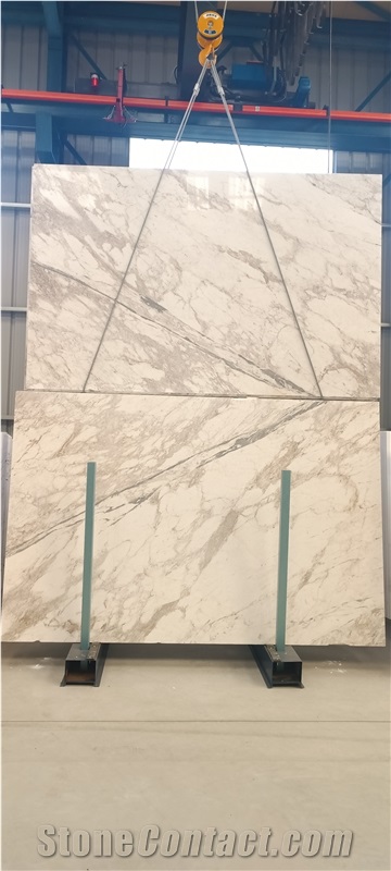 Cosmo White Marble Slabs 711
