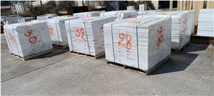 Pallets Of Thassos Marble Tiles