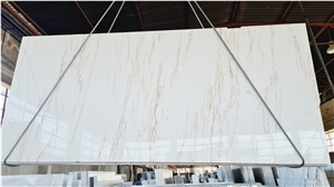 Spider Thassos Marble Slabs