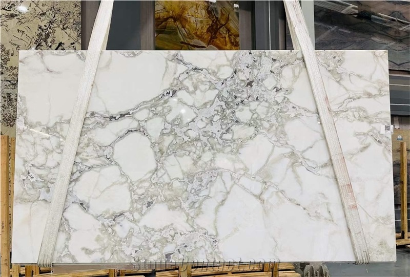 Dover White Marble Slab&Tiles For Wall/Floor