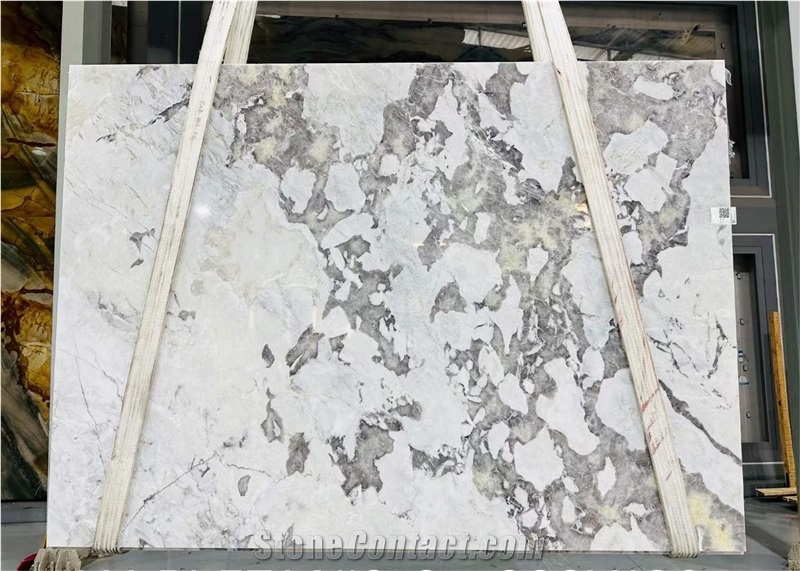 Oyster White Marble Slab&Tiles For Wall Decoration