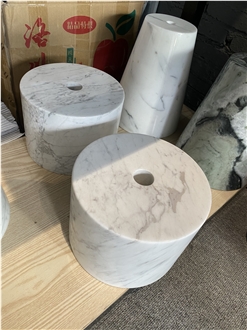 Marble Cylinder Column