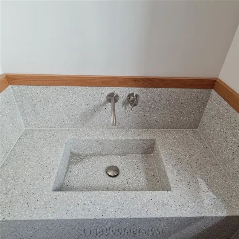 Terrazzo Bathroom Sinks