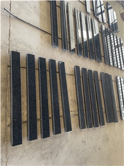 Angola Black Granite Stone Border