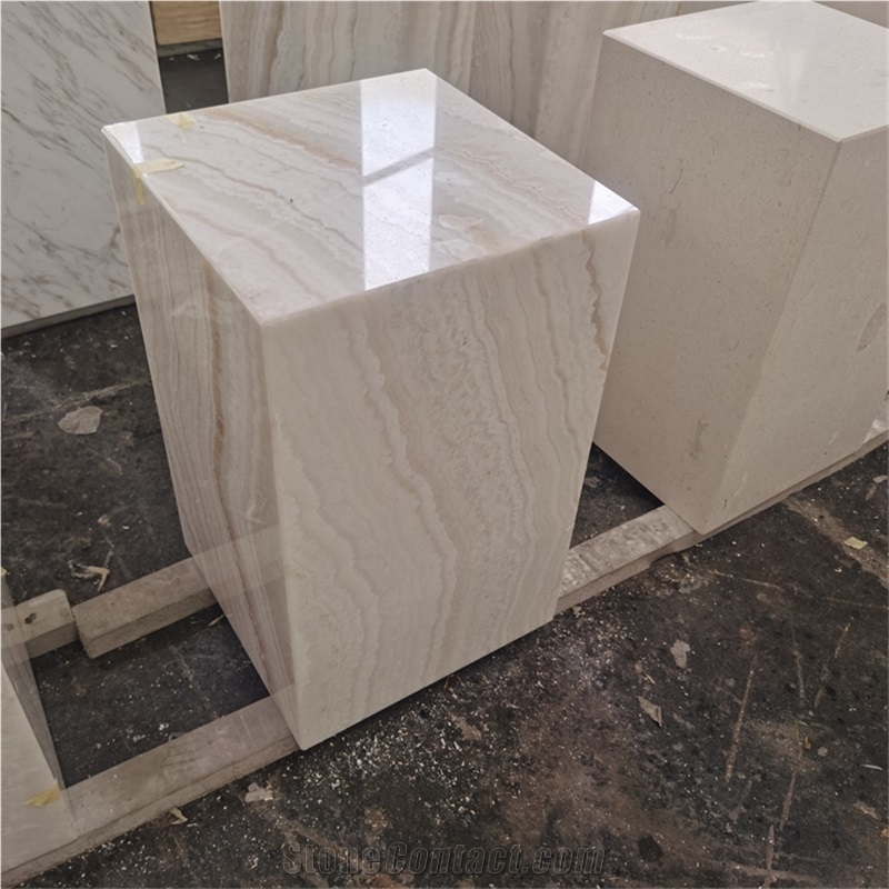 Backlit Marble Retail Display Counters