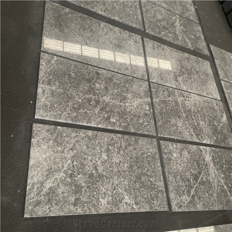 Polished Tundra Grey Marble Tiles