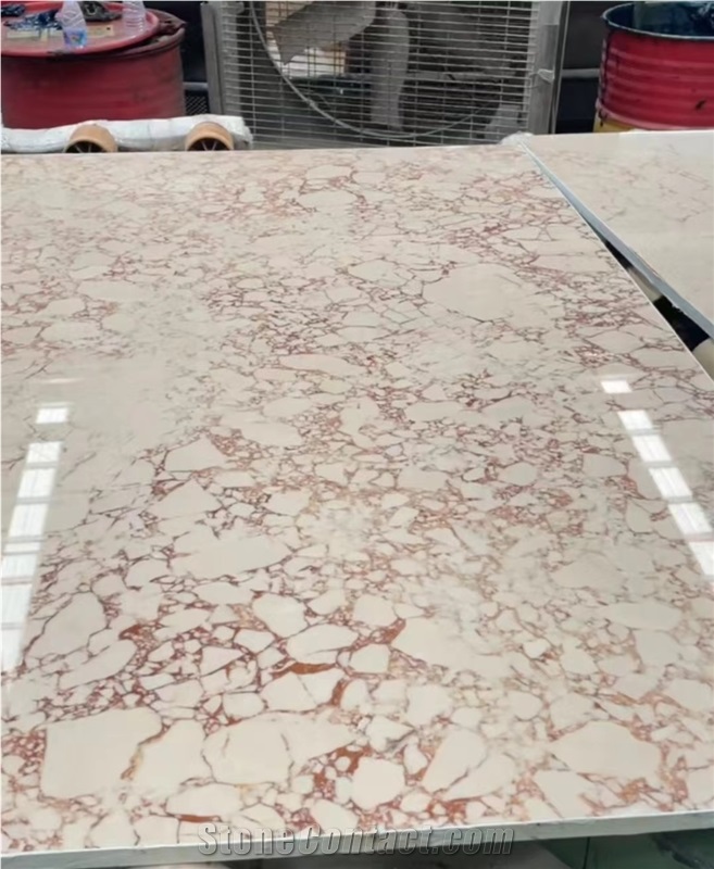 Calacatta Viola Marble Slab Floor Tile