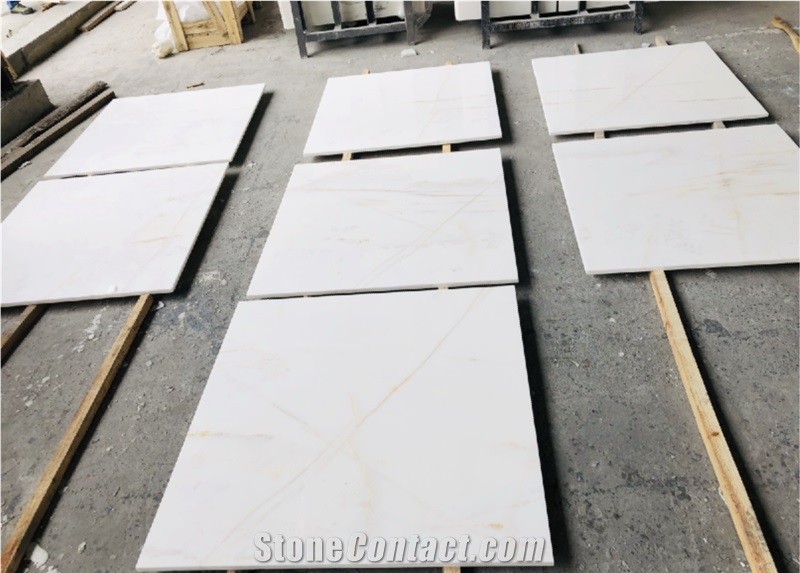 Han White Marble Cut To Size Wall Tiles
