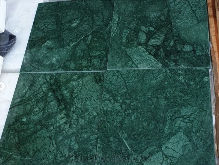 Verde Guatemala Marble Slabs