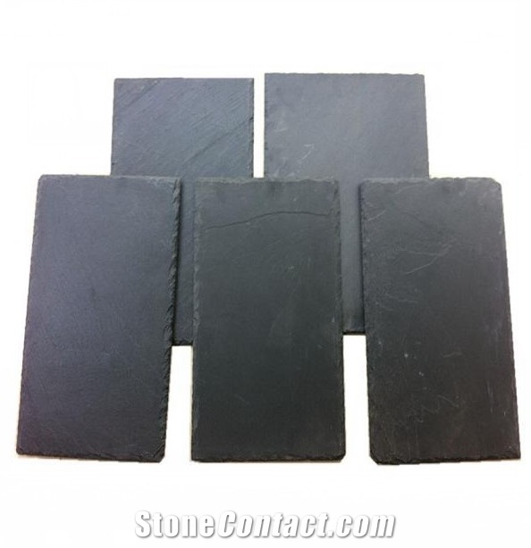 China Natural Split Face Black Slate Roof Tile Stone Roofing