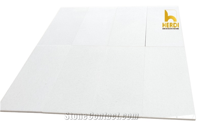Polished White Marble Tiles And Slab, Viet Nam White Marble