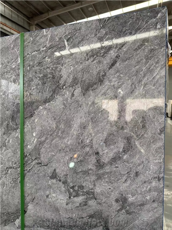 Top Quality Luxury Tile Polished Natural Grey Marble Slabs