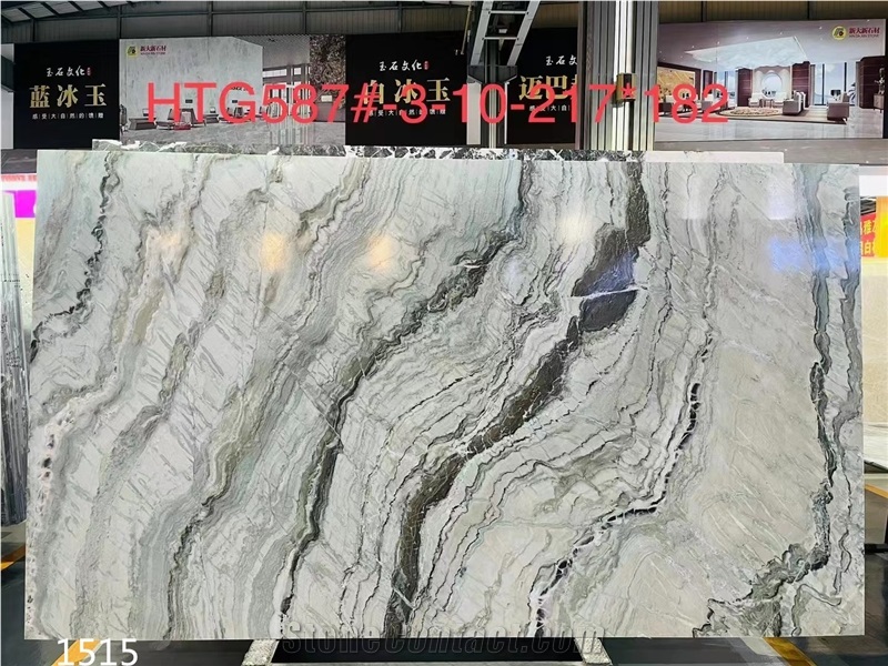 China Fairy Verderra Marble Slabs Wizard Green Wizard Of Oz