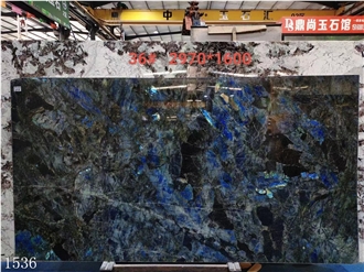 Emerald Blue Granite Slabs Azul Aurora Galactic Stone Tile