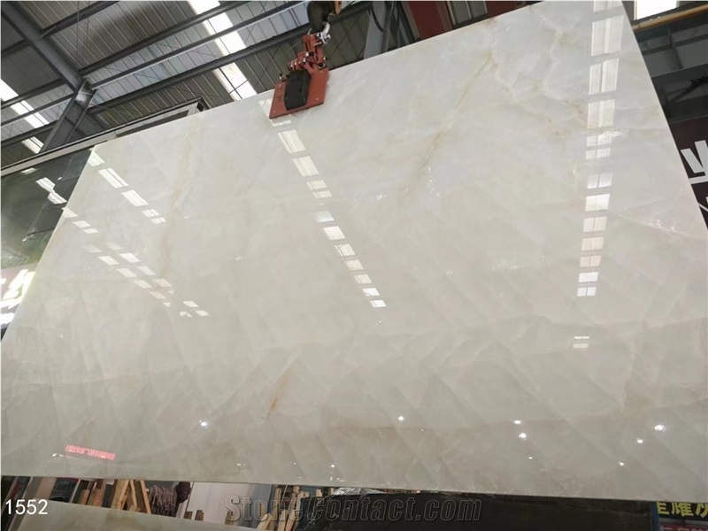Onyx Branco Tiles Ice River White Onix Big Slab Wall Tile