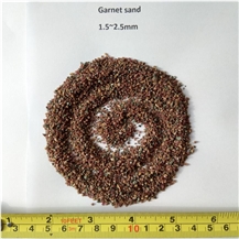 Garnet Sand 1.5~2.5Mm For Water Filtration