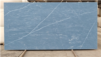 Blue Quartz 6036 Mamie Quartz Slabs