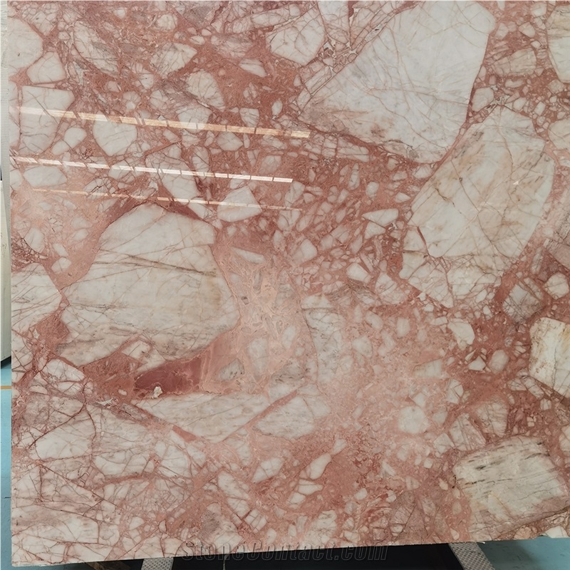 Best Quality Calacatta Pink Marble Slabs
