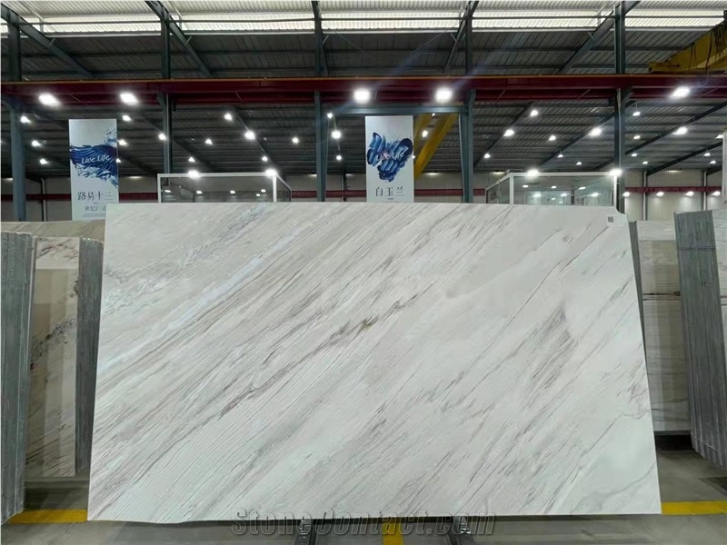 Italy Palissandro White Marble Slabs