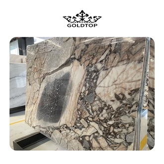 Luxury Bulgari White Marble Slabs For Project