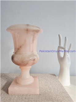 Pink Onyx Vases, Planters Home Decor Products