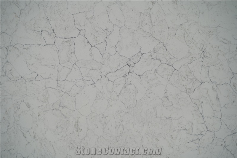 Marble Look Quartz Carrara  Artificial Carrara