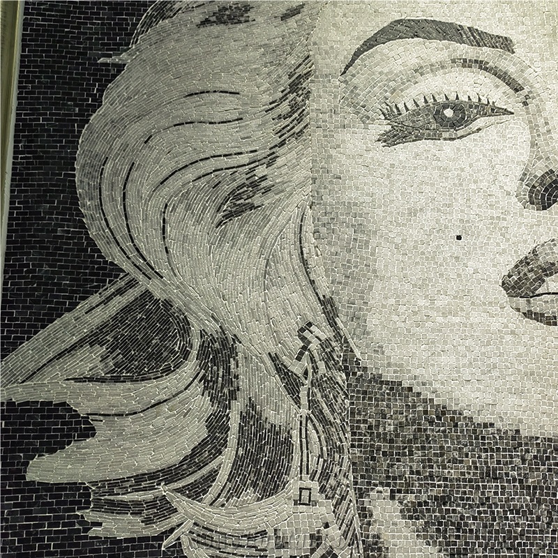 Monroe Portrait Handmade Mosaic Art Design Work