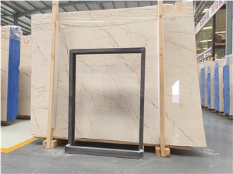 Sofitel Gold Marble Slab Polished Tiles