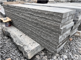 Flamed Rockface China Blue Stone Stair Steps