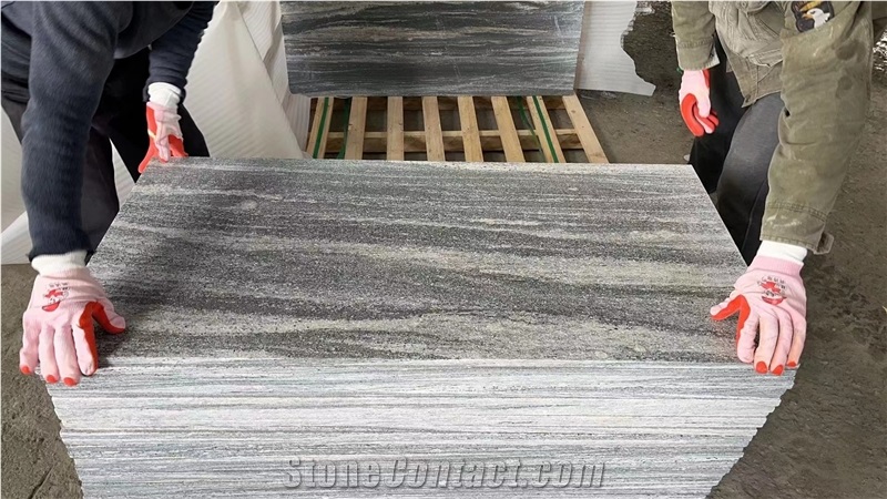 Shanshui Grey Landscape Granite Tiles