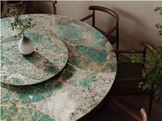 Brazil Amazon Green Quartzite Table Top