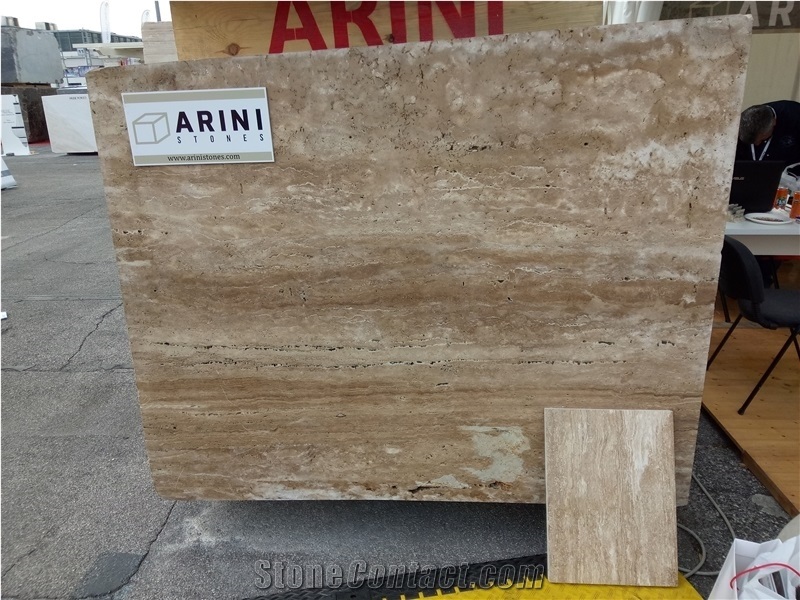 Arini Cream Travertine- Arini Noce Travertine Quarry