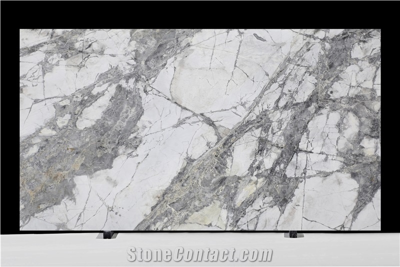 White Cote Azur Quartzite Slabs