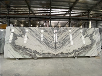 Beautiful Veins Aura Green Marble Products Vietnam Tiles