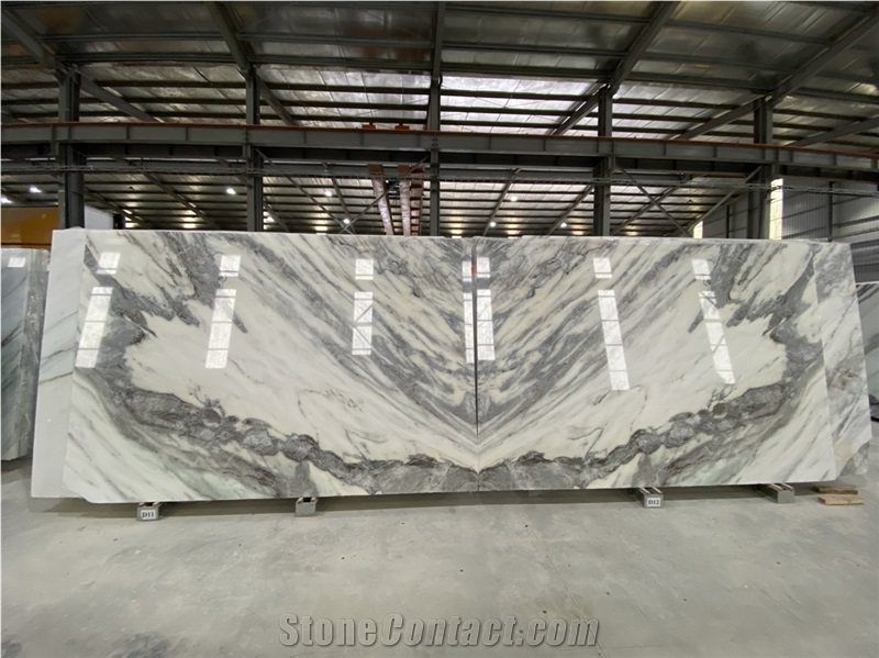 TOP Natural Stone Cladding Wall Aura Green Marble Vietnam