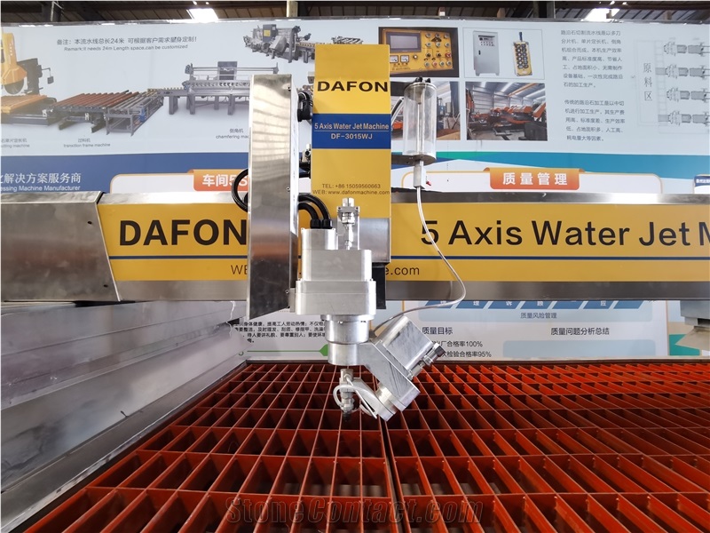 5 Axis Waterjet Cutting Machine For Sale DFQ-W450A/B/C