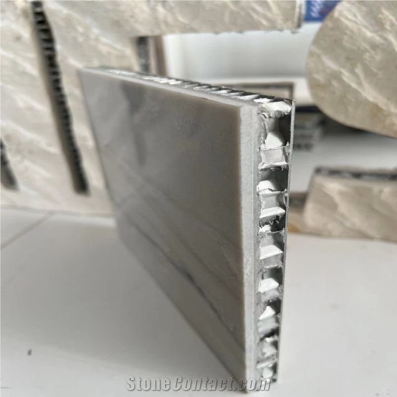 Calacatta White Laminated Aluminum Honeycomb Panels