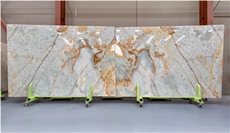 Aquamarine Onyx Slabs
