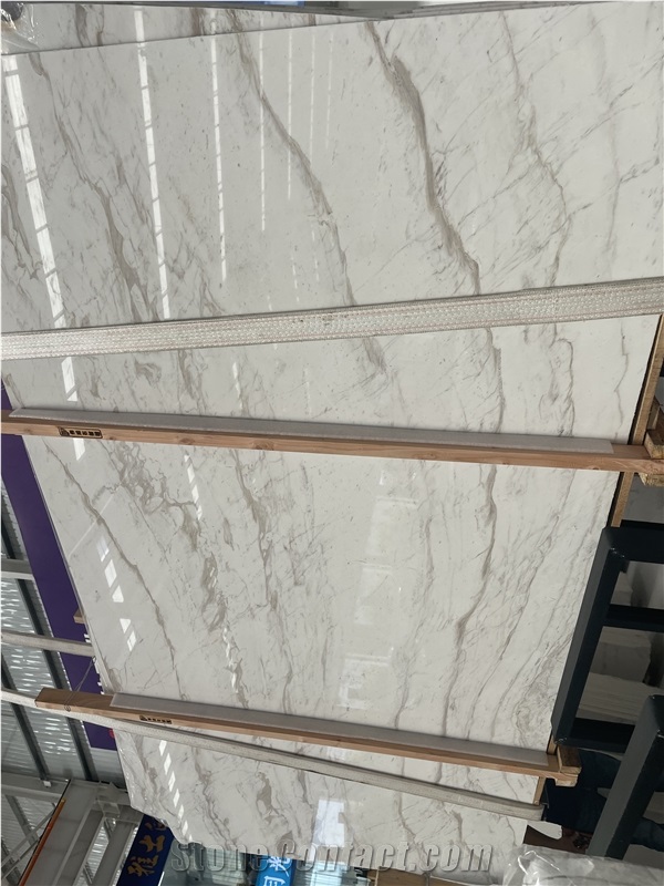 High Quality New Jazz White Marble Tiles