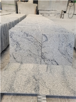 Natural White Stone Viscont White Granite Floor Tiles