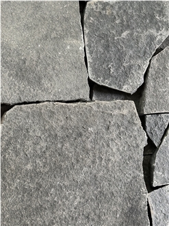 Black Basalt Crazy Flagstone Pavers