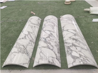 Arabescato Marble Hollow Column