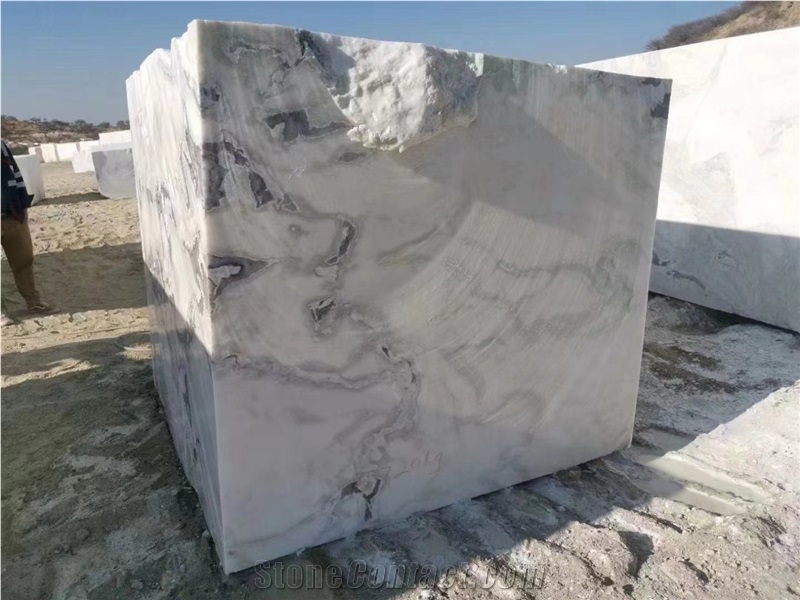 Dover White Marble  Blocks